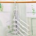 Multifunctional Telescopic Plastic Folding Magic Hanger